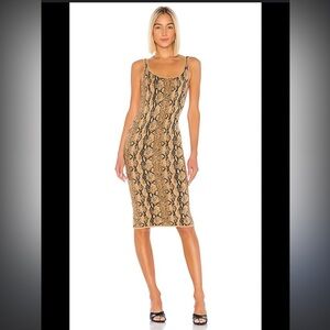 REVOLVE 
LPA Alex Dress in Snake